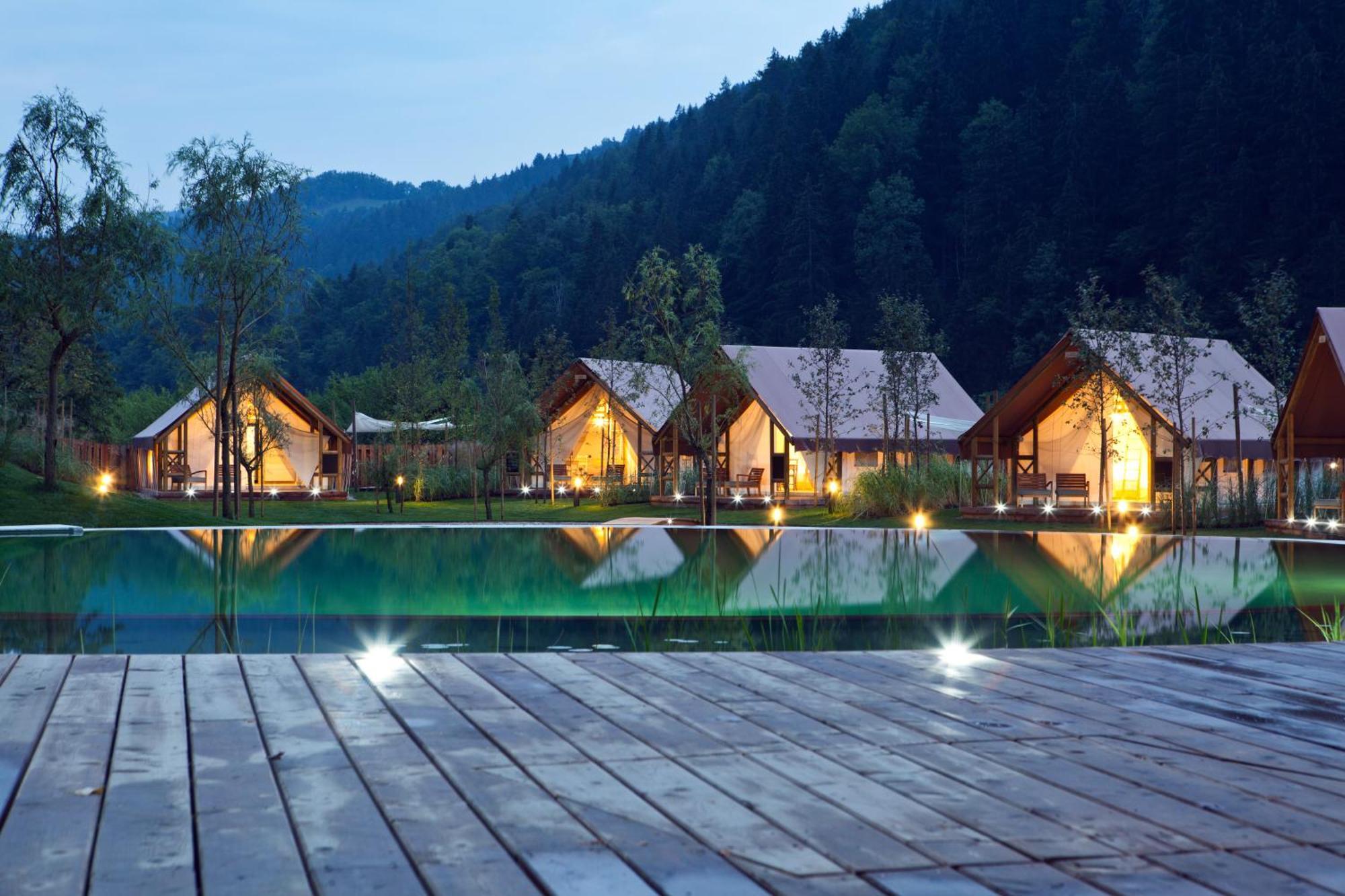 Herbal Glamping Resort Ljubno المظهر الخارجي الصورة