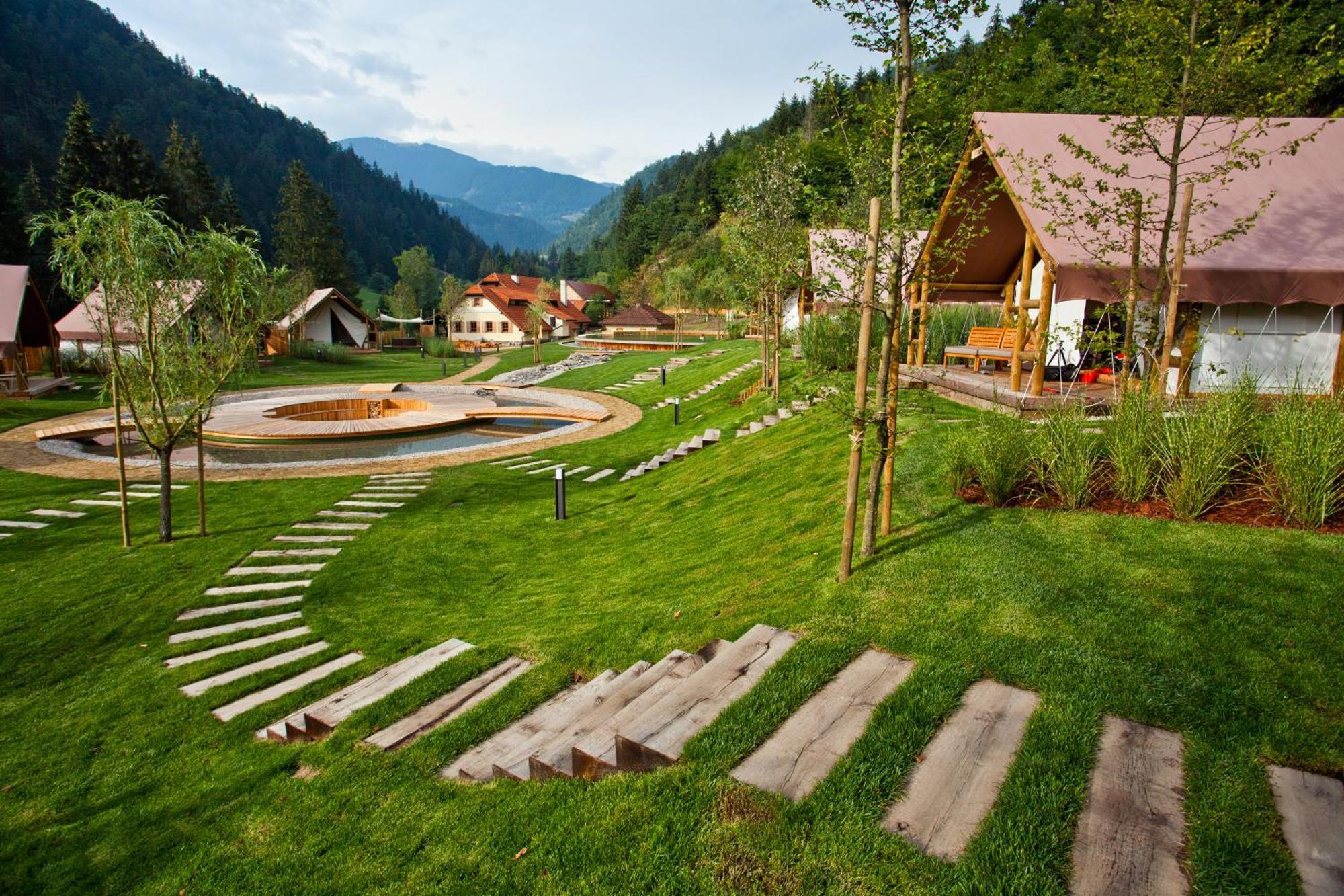 Herbal Glamping Resort Ljubno المظهر الخارجي الصورة