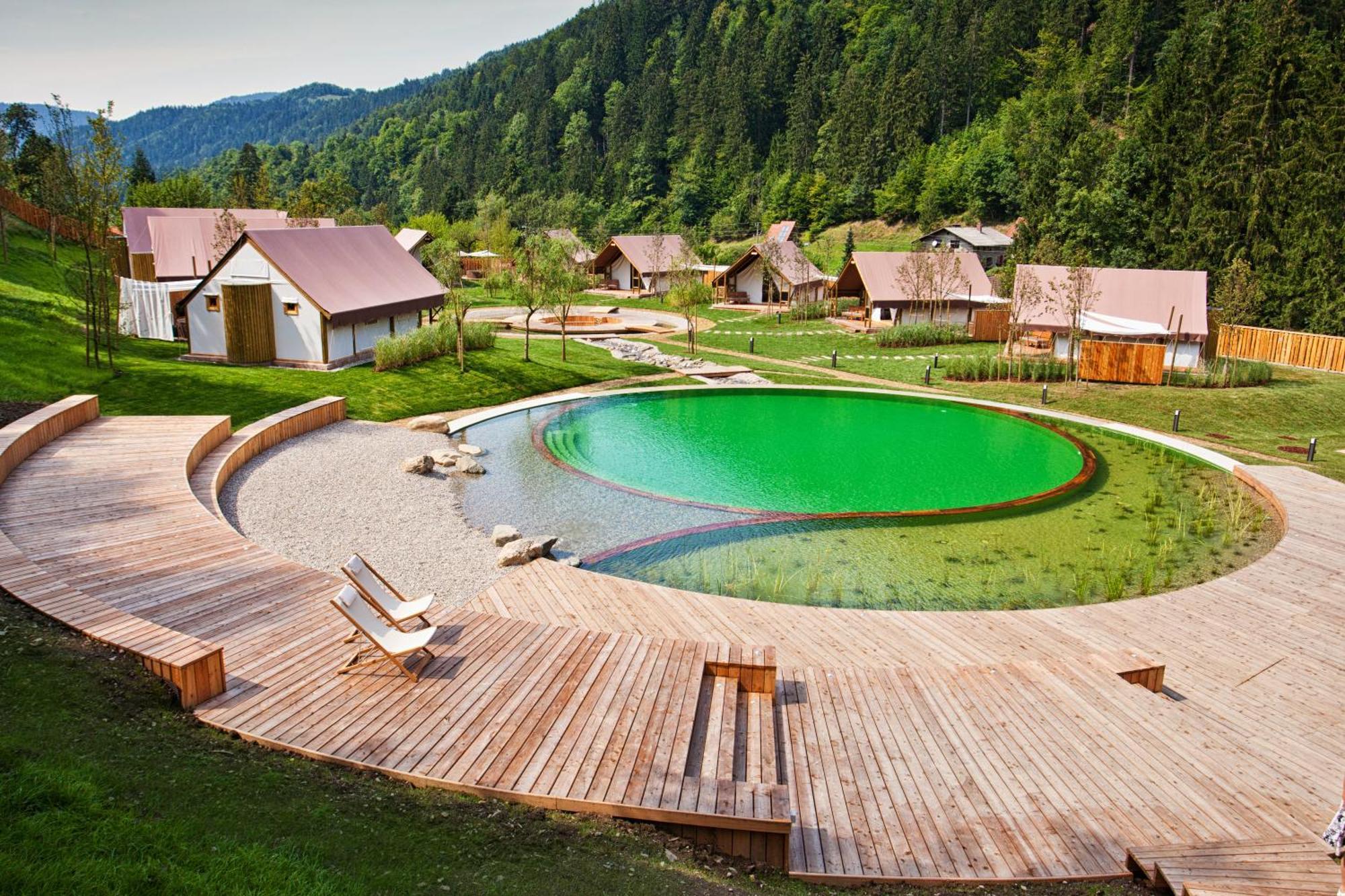 Herbal Glamping Resort Ljubno المظهر الخارجي الصورة